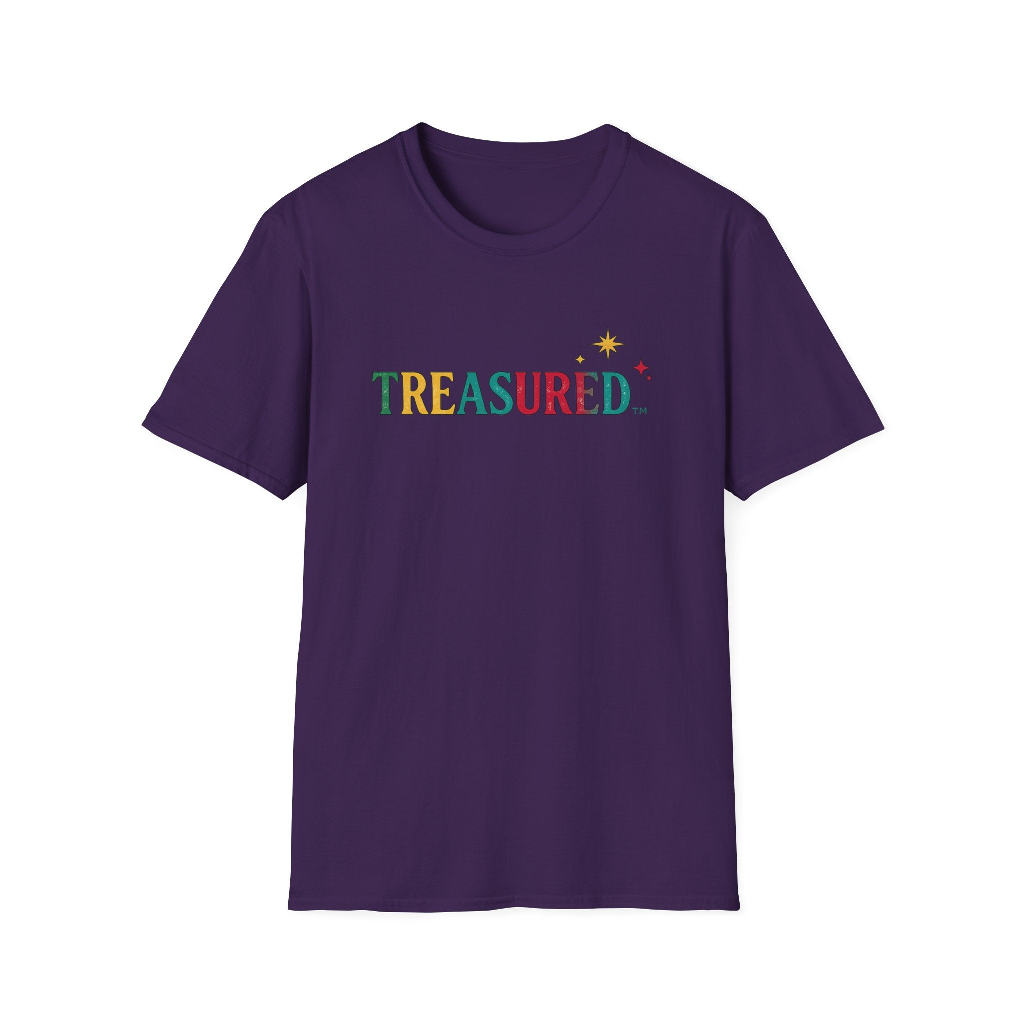 T-Shirt — 'Treasured' Colorful Retro Graphic Tee