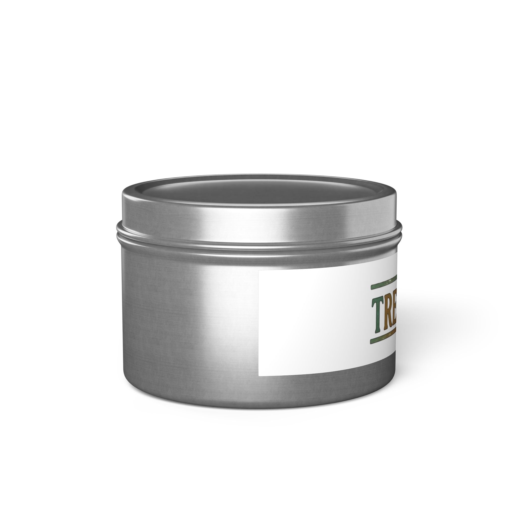 Treasured Tin Candle – Scented Travel Candle with Colorful Retro Label