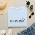 Treasured Graphic T-Shirt — Colorful Retro Lettering with Star Accent