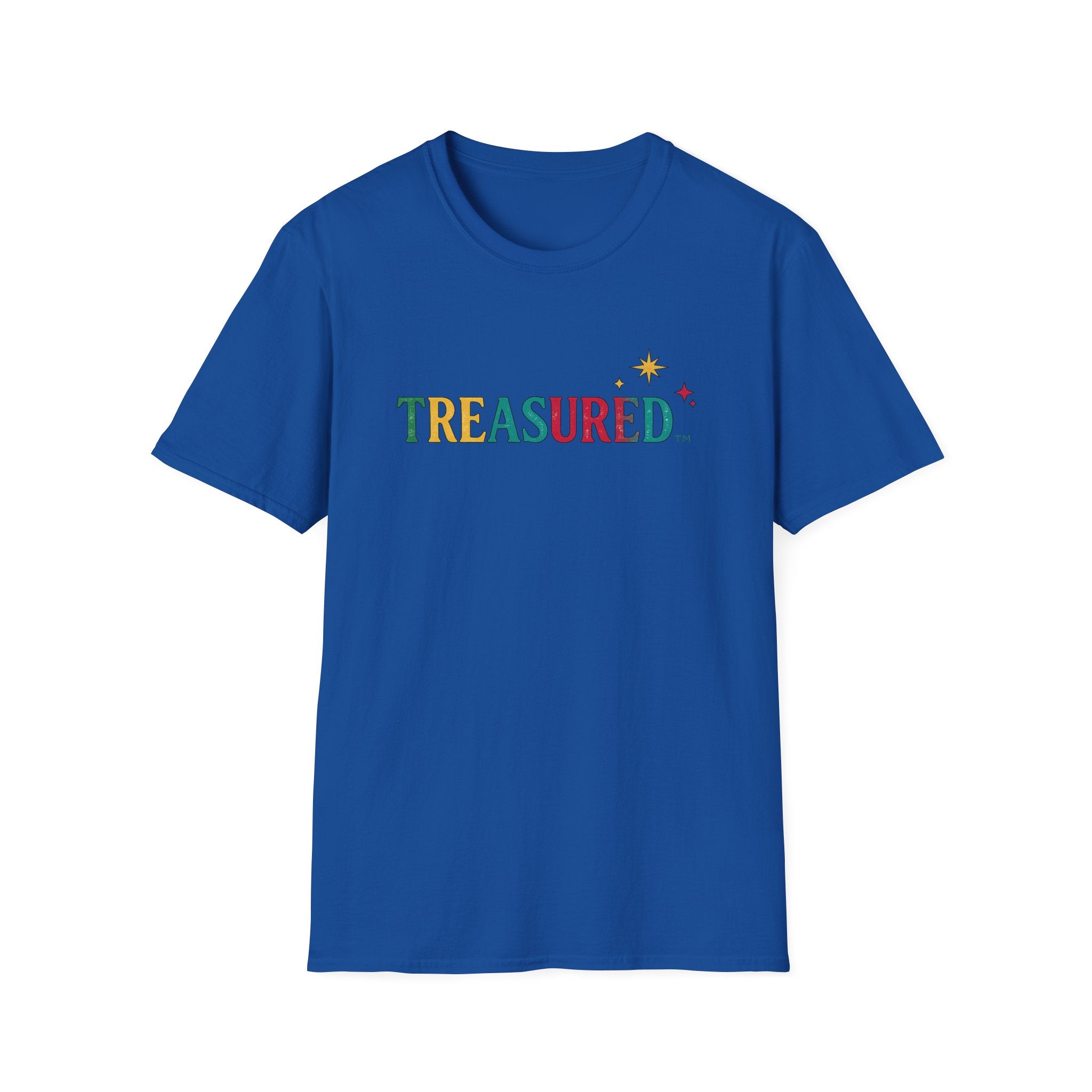 T-Shirt — 'Treasured' Colorful Retro Graphic Tee