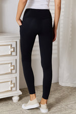 Basic Bae Wide Waistband Sports Leggings thumbnail 2