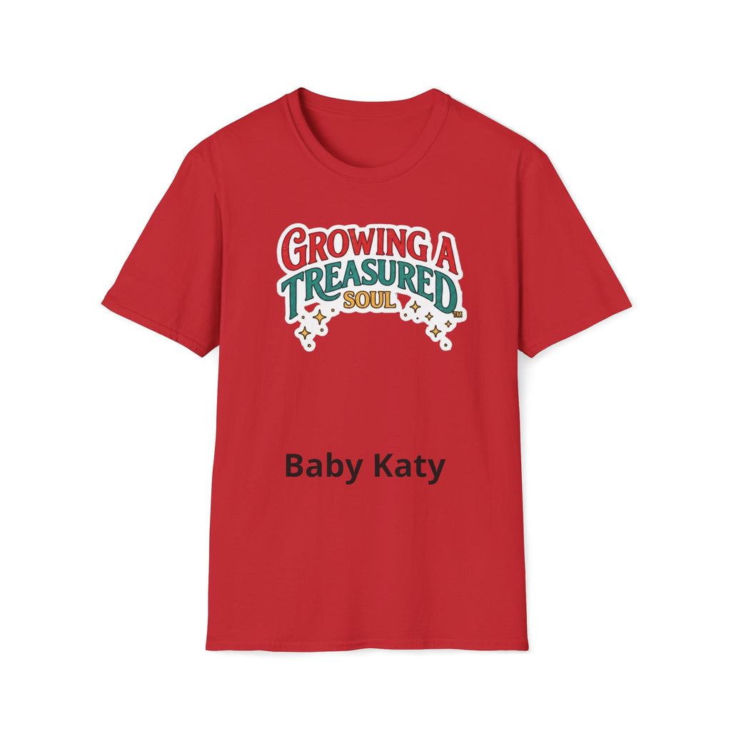 Growing a Treasured Soul T-Shirt — Personalized Baby Name