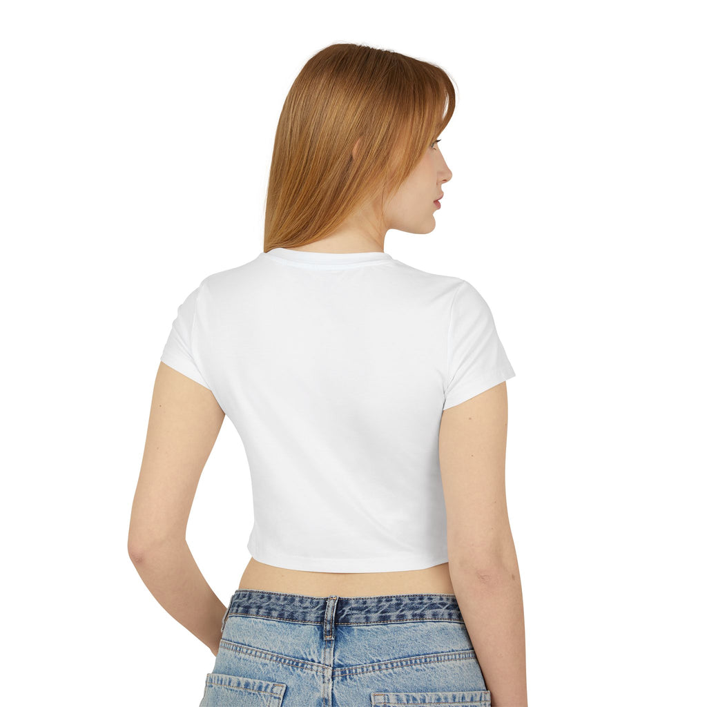 Treasured Crop Tee — Women’s Graphic Baby T-Shirt