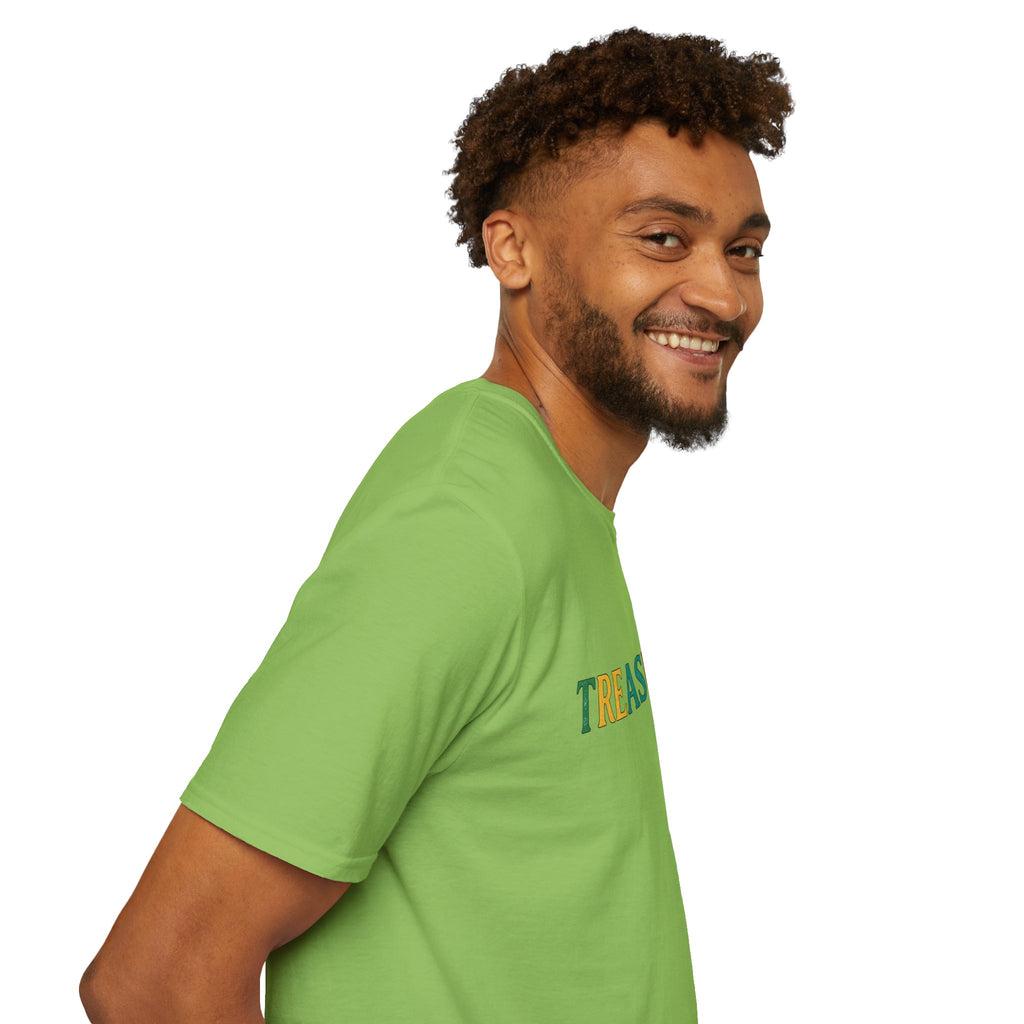 T-Shirt — 'Treasured' Colorful Retro Graphic Tee