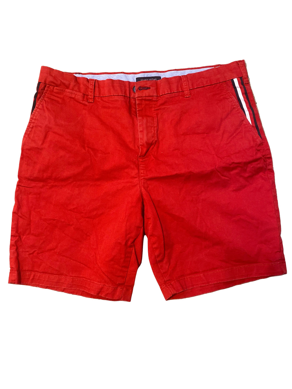 Tommy Hilfiger Red Chino Shorts