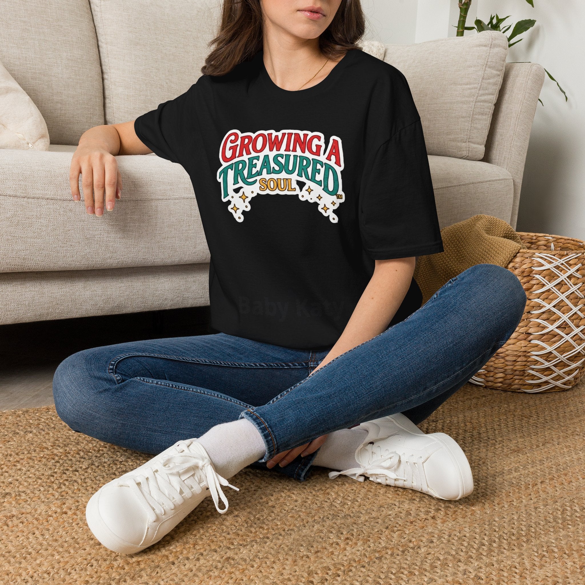 Growing a Treasured Soul T-Shirt — Personalized Baby Name