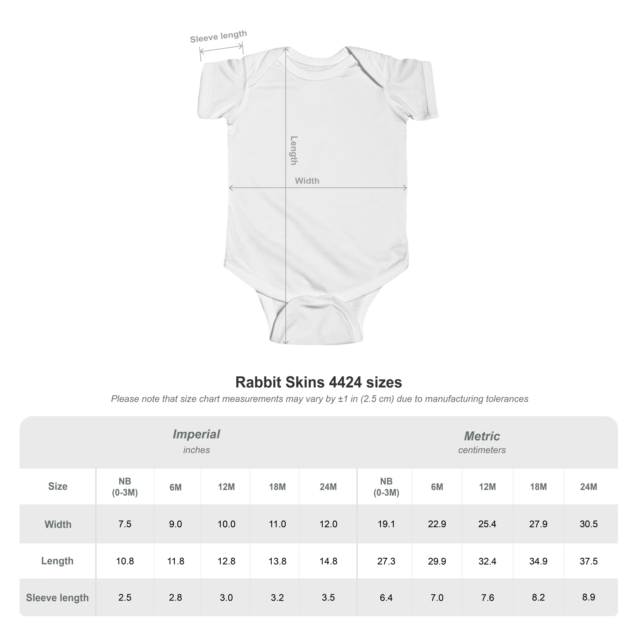 Infant Bodysuit “My Mommy Grew a Treasure” Baby Onesie - A