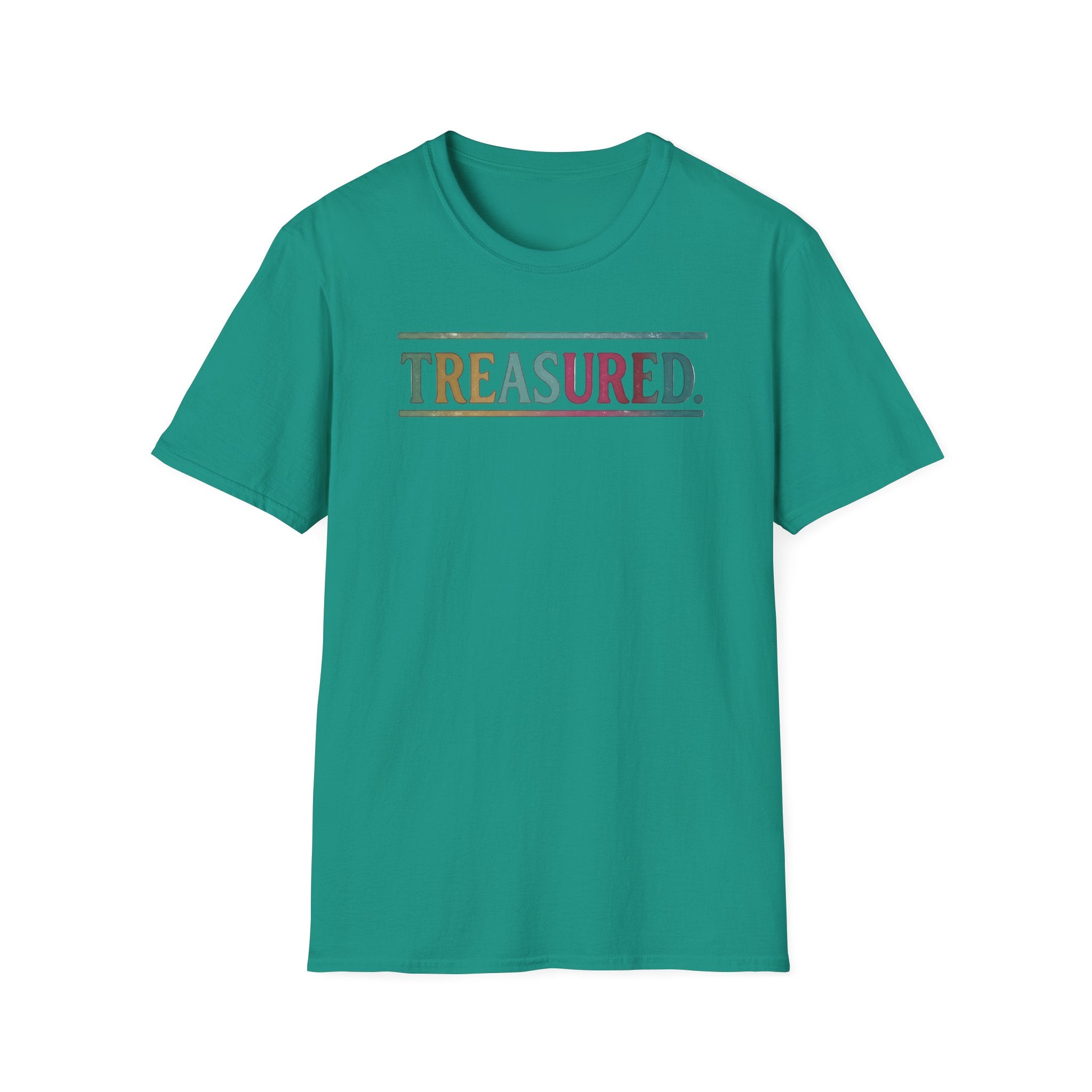 T-Shirt — 'Treasured' Colorful Retro Graphic Tee