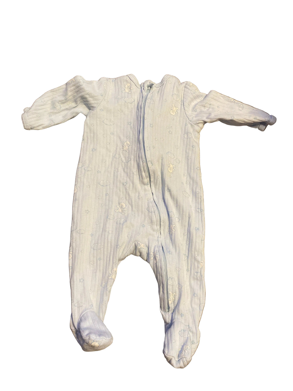 4 Pre-Loved Baby Footed Sleepers (3 months)
