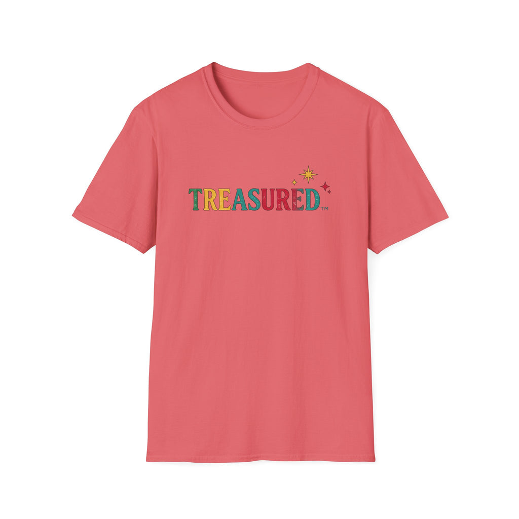 T-Shirt — 'Treasured' Colorful Retro Graphic Tee