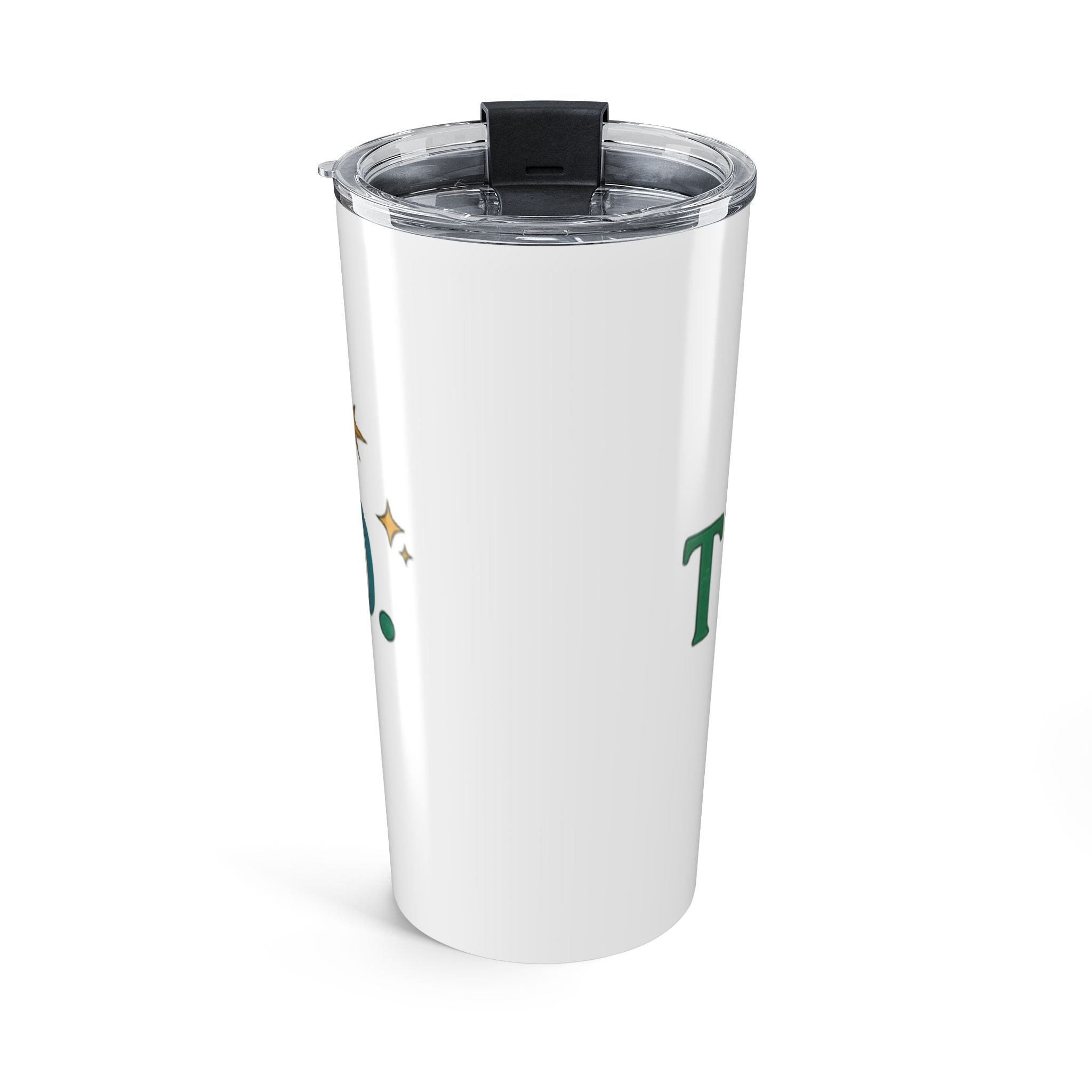 Holiday 'Treasure' 20oz Insulated Tumbler — Christmas Red & Green Travel Cup