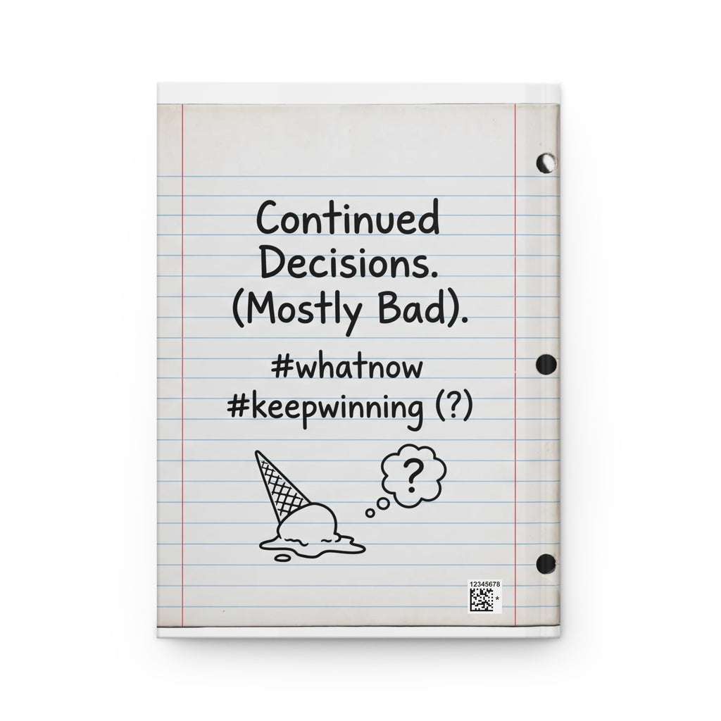 Dear Diary Funny Student Hardcover Journal — Lined Notebook for Back-to-School, Teen Humor & School Memories