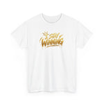 I Stay Winning T‑Shirt — Motivational Gold Script Tee thumbnail 2