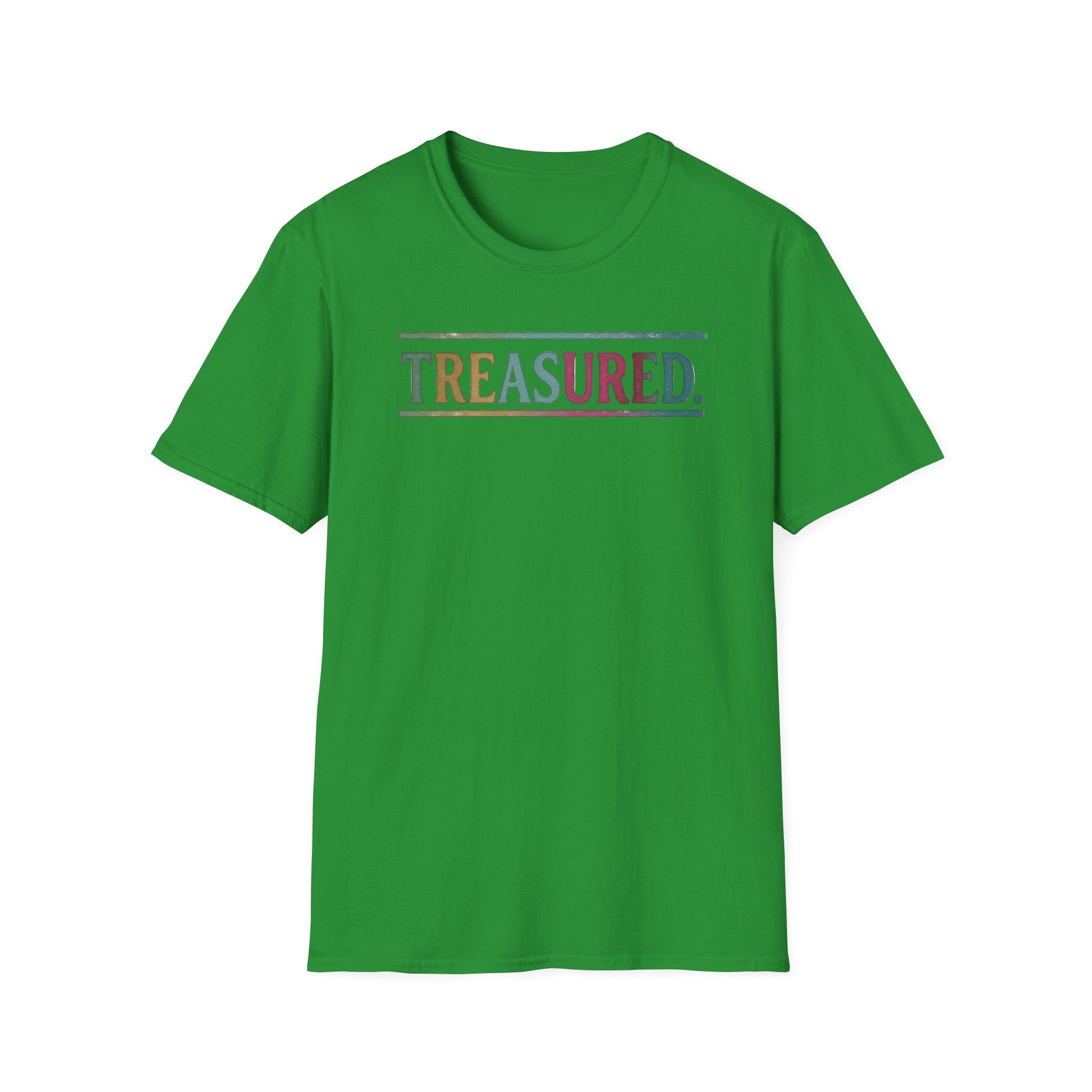 T-Shirt — 'Treasured' Colorful Retro Graphic Tee