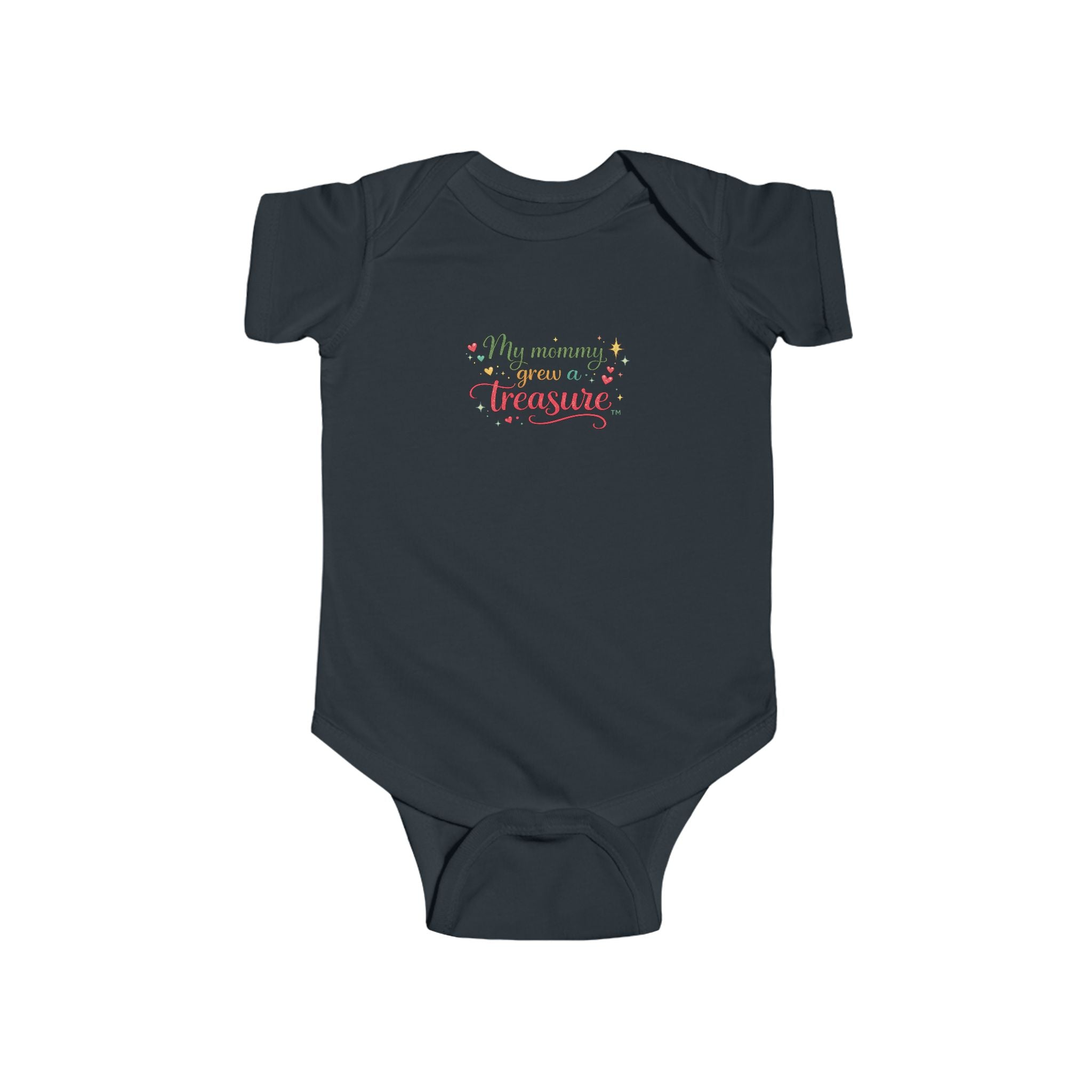 Infant Bodysuit “My Mommy Grew a Treasure” Baby Onesie - A
