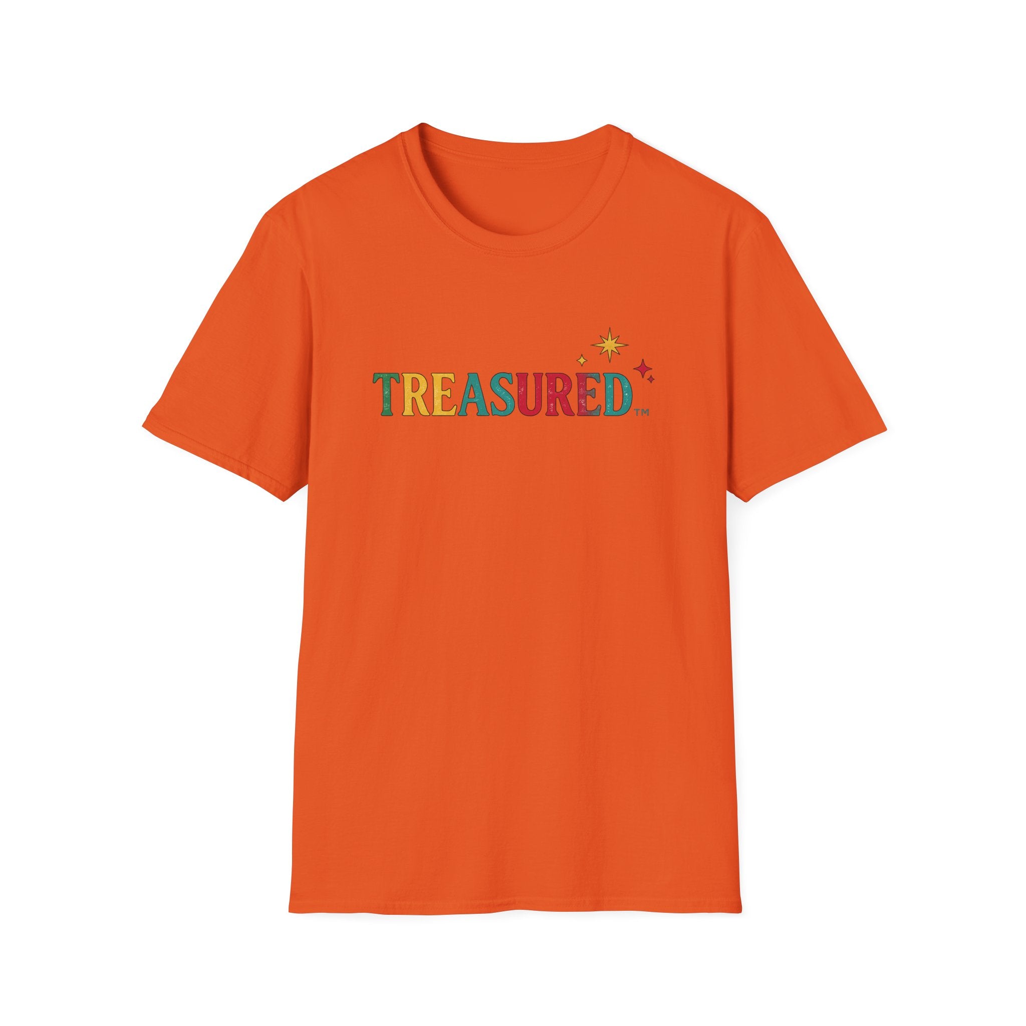 T-Shirt — 'Treasured' Colorful Retro Graphic Tee