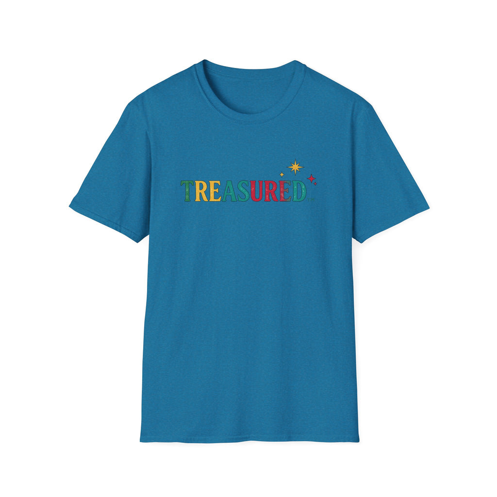 T-Shirt — 'Treasured' Colorful Retro Graphic Tee