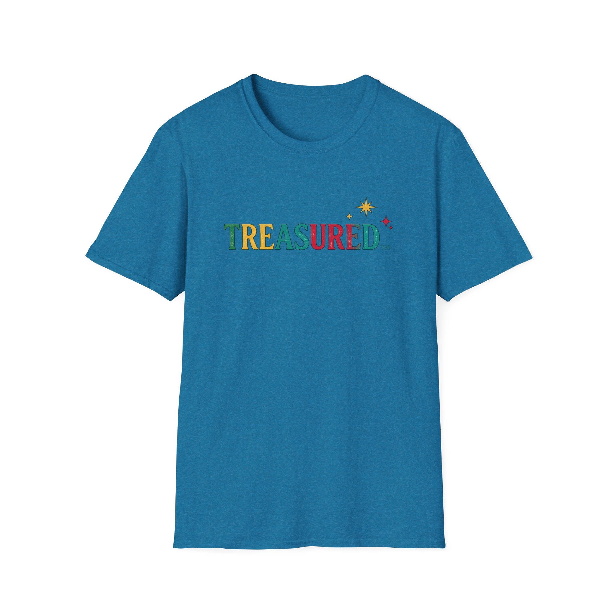 T-Shirt — 'Treasured' Colorful Retro Graphic Tee