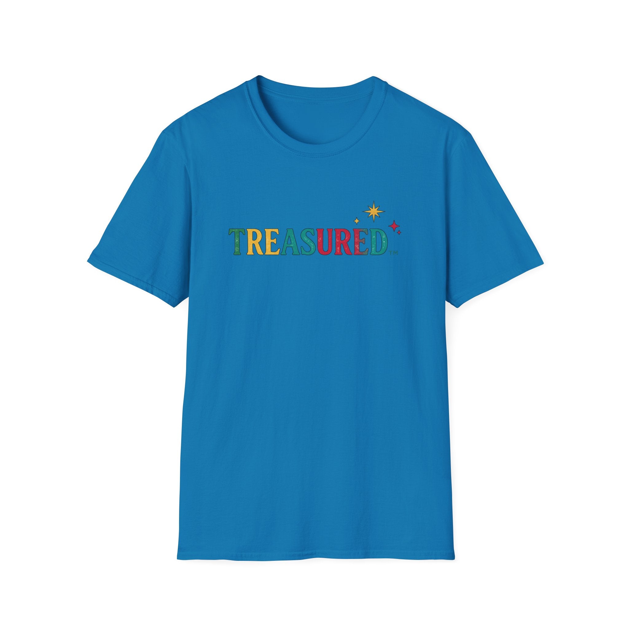 T-Shirt — 'Treasured' Colorful Retro Graphic Tee