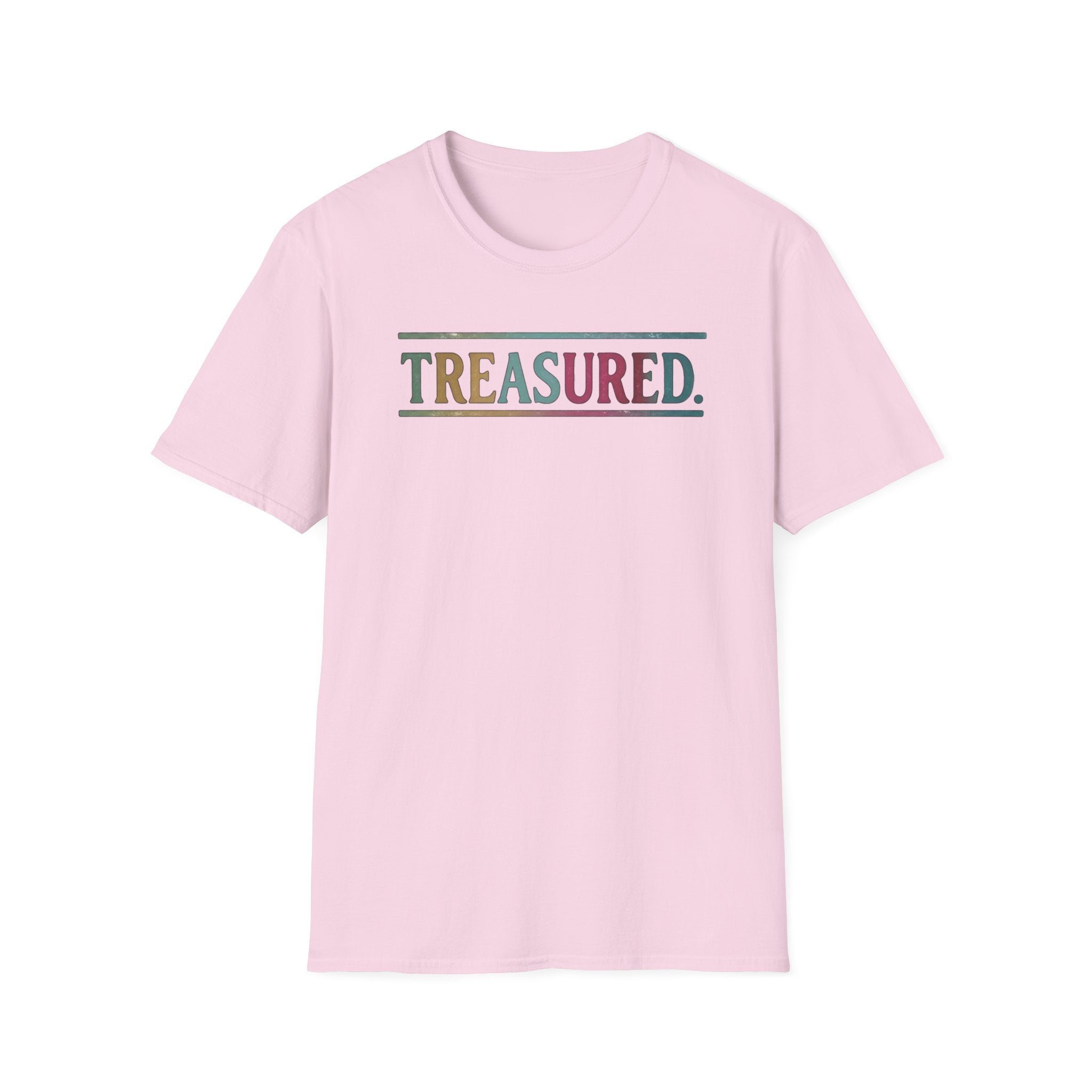 T-Shirt — 'Treasured' Colorful Retro Graphic Tee