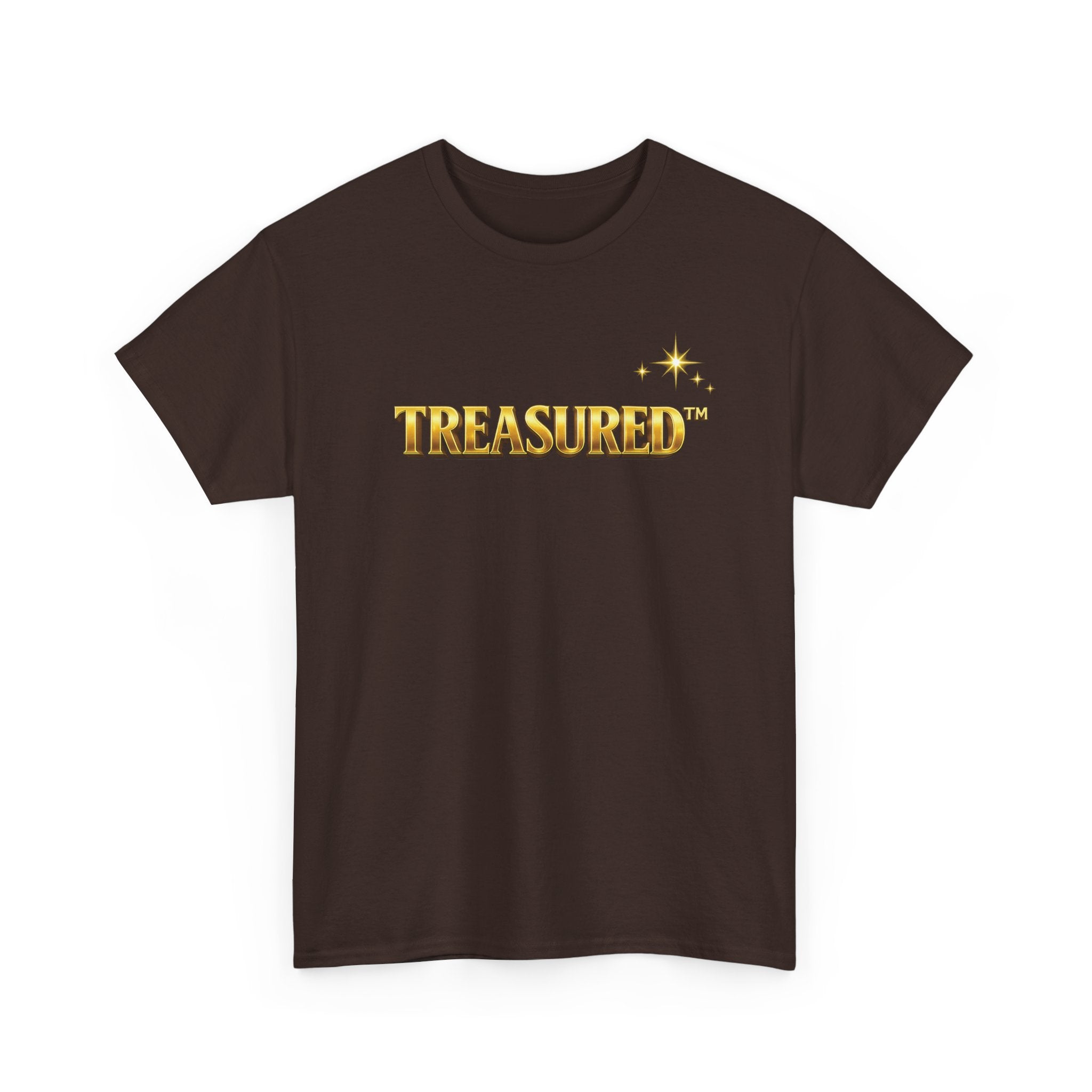 Treasured Tee — Sparkling 'TREASURED' Graphic T‑Shirt