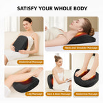Smart Massage Cushion 3 Speed Multifunction Neck Back Shoulder Massager With Heat Relief thumbnail 9