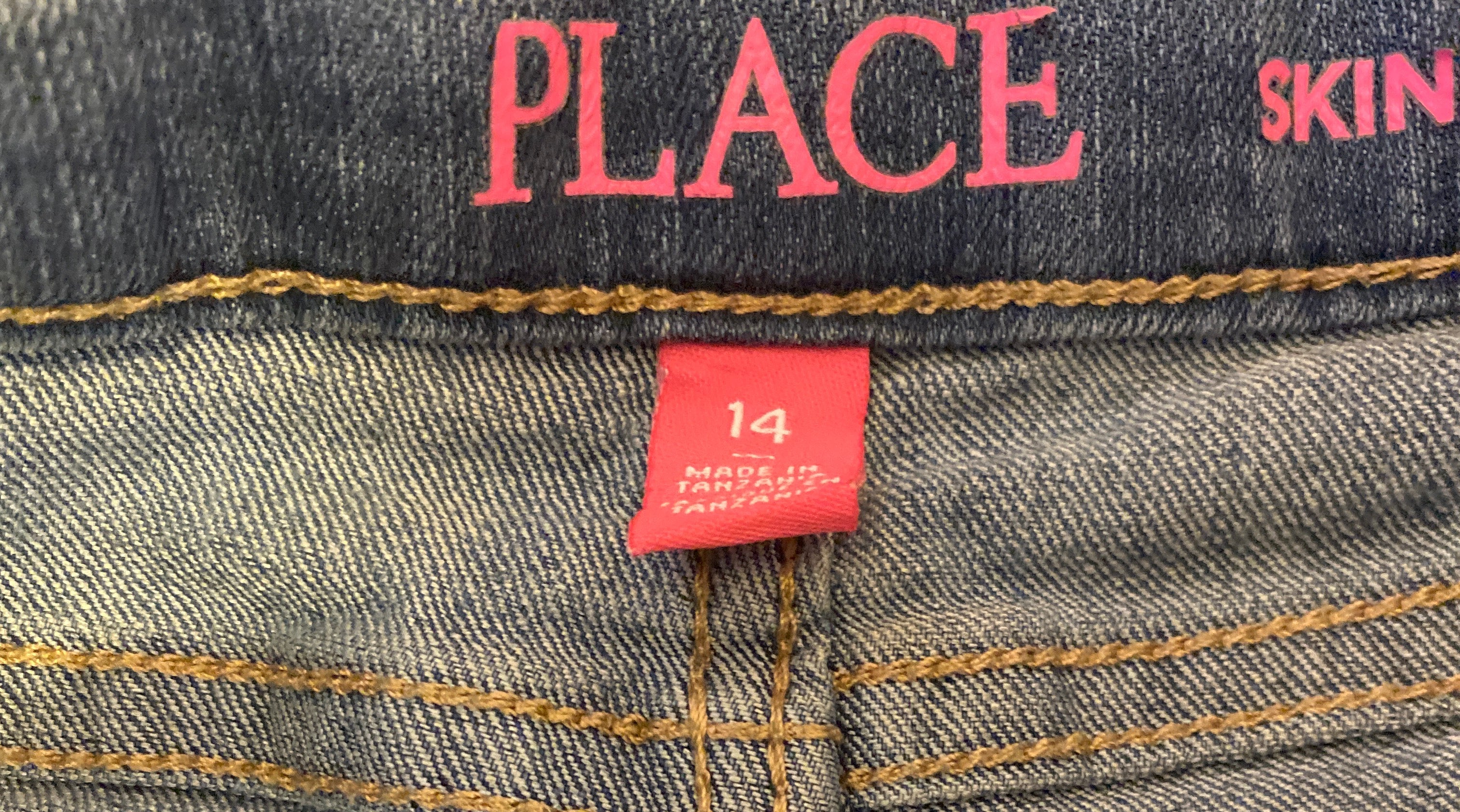 Teen Girls Straight Leg Jeans