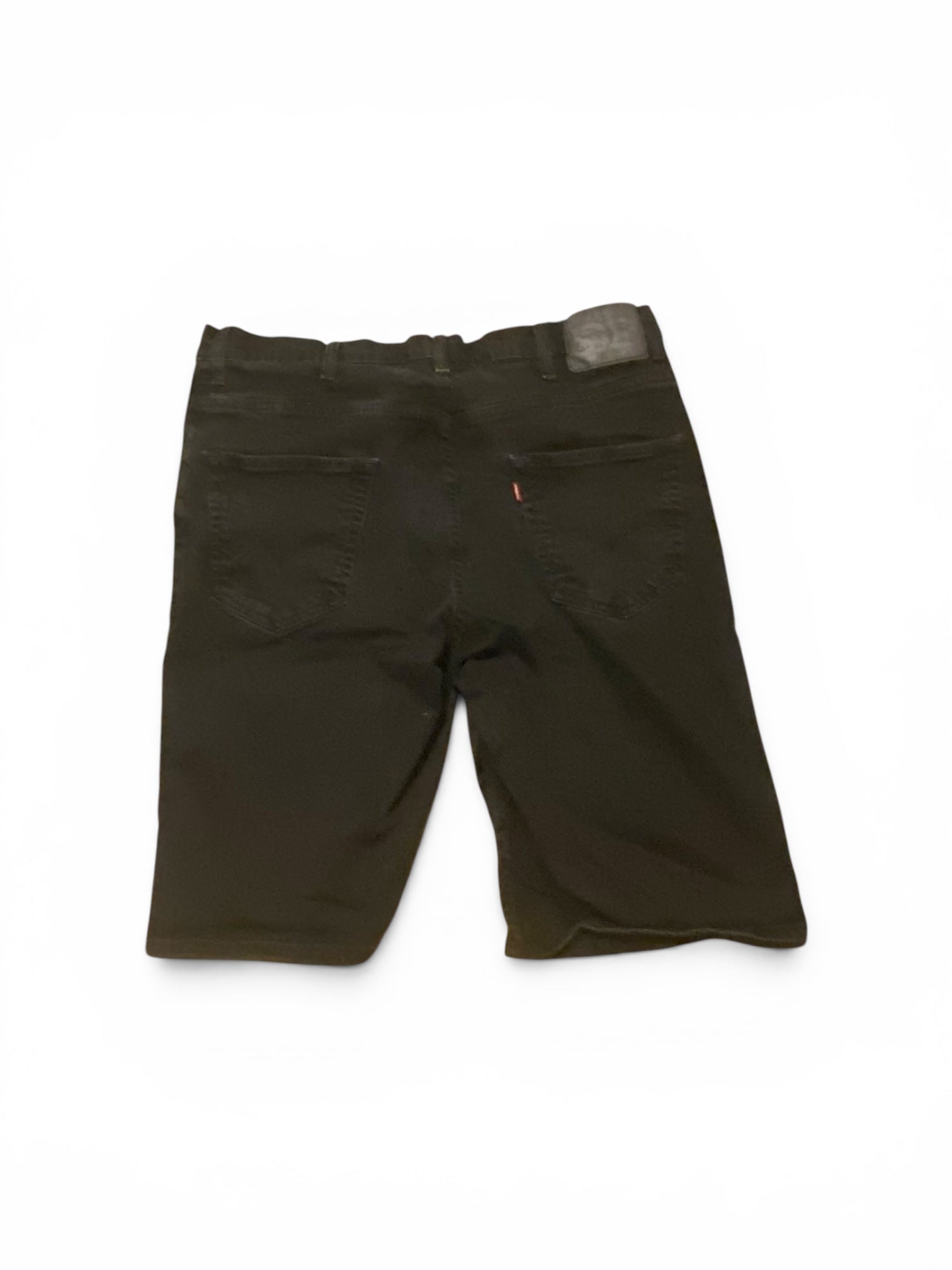 Levi's Men's Black Shorts – Preloved (Size W38)