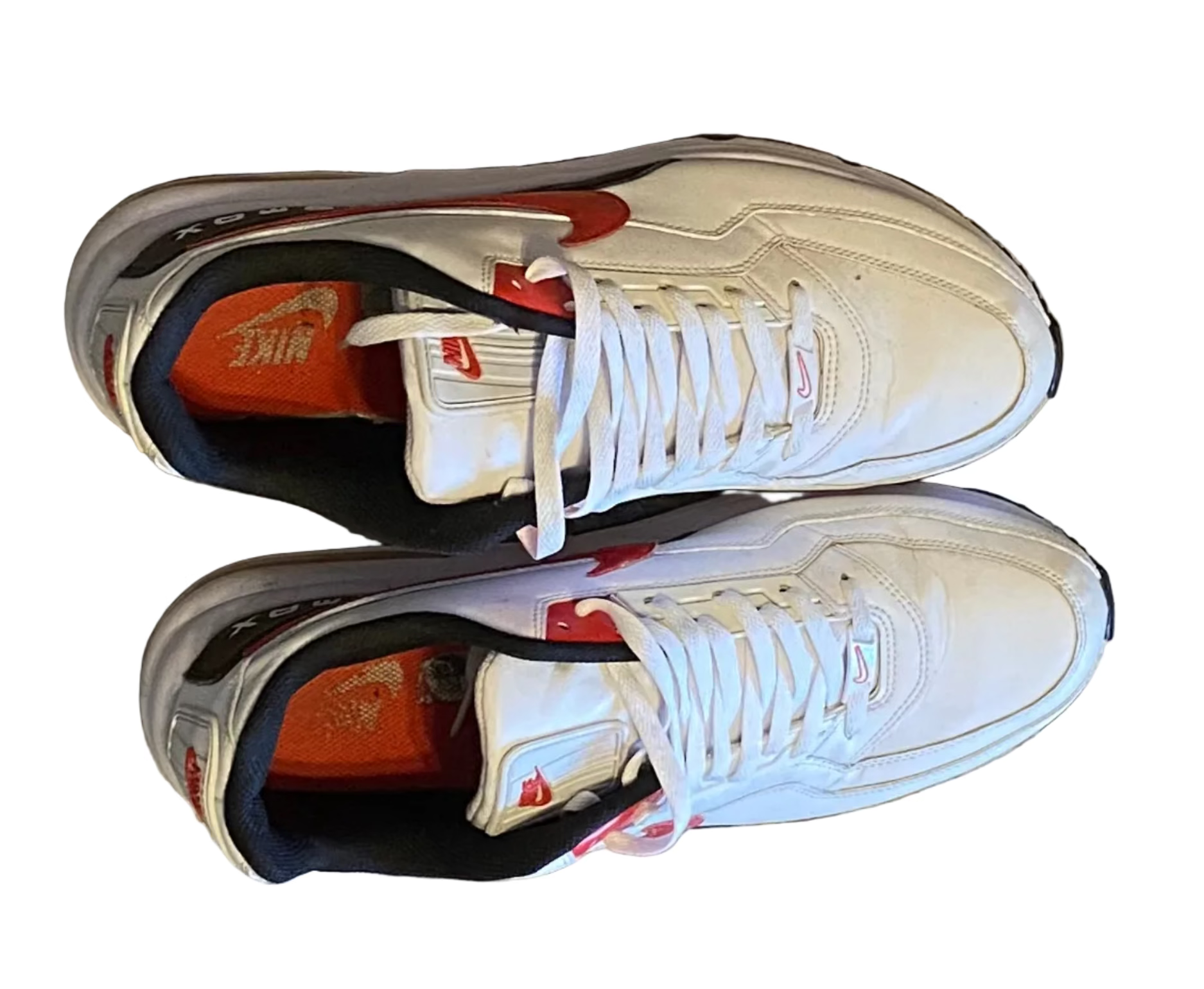 Nike Air Max LTD Sneakers — White/Red/Black | Men's Size 13