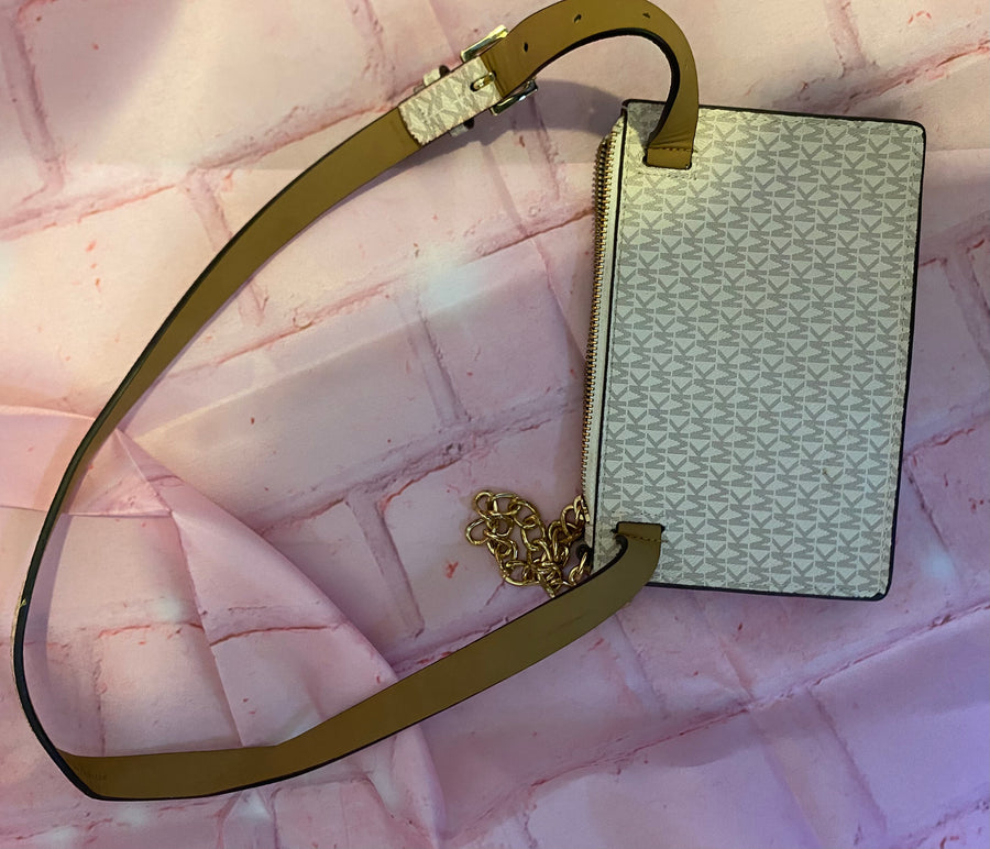 Michael Kors Monogram Fanny Pack Waist Bag