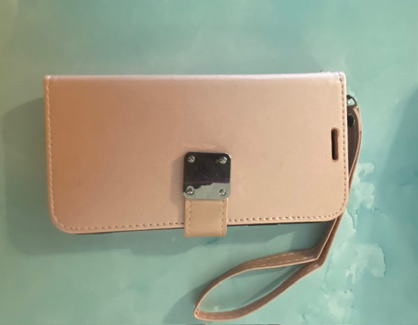 Wallet iPhone Case with Wrist Strap
