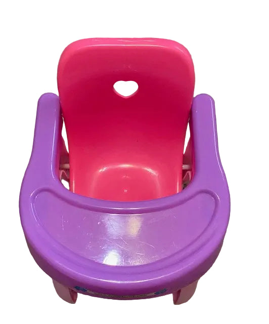 Toy Doll High Chair – Pink & Purple