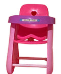 Toy Doll High Chair – Pink & Purple