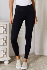 Basic Bae Wide Waistband Sports Leggings thumbnail 1