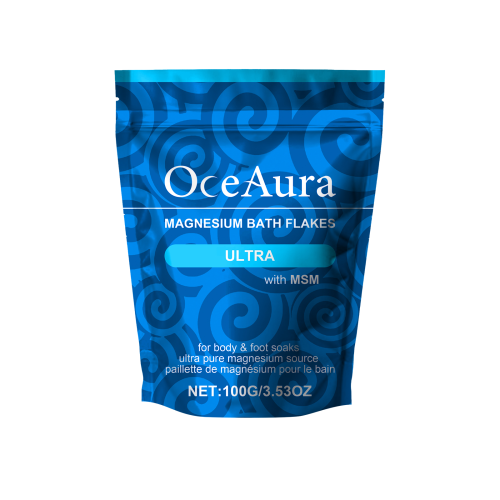 OceAura Magnesium Bath Salt Sheets – Muscle Relief, Nourishing & Soothing Soak
