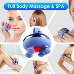 Electric Scalp Massager with Red Light Therapy | Rechargeable, Waterproof, Massage Claws thumbnail 4