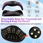 UV LED Nail Lamp, Automatic Sensor & Smart Display - Fast Gel Polish Curing thumbnail 7