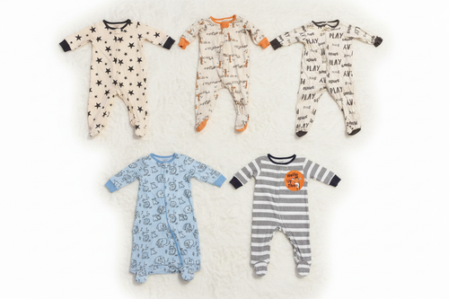 Baby Sleepers Bundle Flat Lay