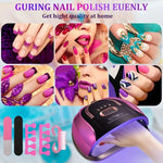 UV LED Nail Lamp, Automatic Sensor & Smart Display - Fast Gel Polish Curing thumbnail 4