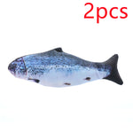 Electric Flopping Fish Cat Toy – Realistic Catnip Plush Toy for Cats thumbnail 9