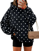 Women's Leopard-print Hooded Fleece-lined Sweatshirt thumbnail 11