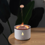 Volcano Aromatherapy Humidifier | Flame Effect Mist Diffuser with Ambient Light thumbnail 6