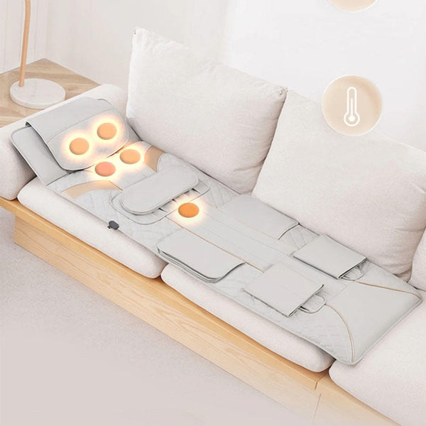 Full-Body Massage Mattress with Heat & Airbag Stretching | Back, Waist & Leg Relief