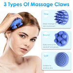 Electric Scalp Massager with Red Light Therapy | Rechargeable, Waterproof, Massage Claws thumbnail 6