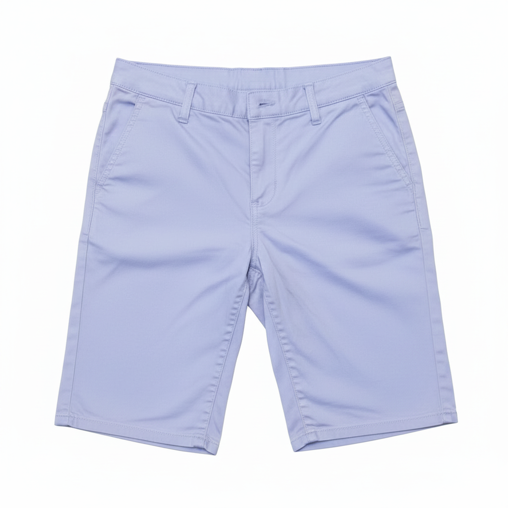 Light blue bermuda shorts