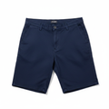 Boys Navy Blue Uniform Chino Shorts - Clean Product Shot