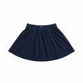 Navy Blue Uniform Skirt - Clean Product Shot