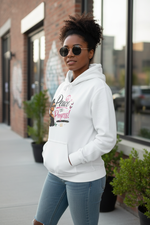 Peace and Progress Hoodie — Empowerment Graphic Pullover thumbnail 3